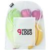 Sacca spesa VEGGIE R-PET rete, tasca frontale, 30x40cm, 110g/m² Personalizzate o neutre