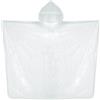 SPRINKLE PLA Poncho biodegradabile trasparente 120x128cm 60g Personalizzate o neutre