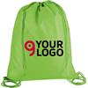 Sacca Noa in nylon 210D con doppia corda, 33x45 cm, leggera Personalizzate o neutre