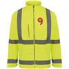 Korntex Giacca Softshell alta visibilità Arancione EN ISO 20471 | 100% Poliest Personalizzate o neutre