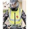 Korntex Schleiz Gilet Biker Alta Visibilità Giallo, Certificato EN20471 Personalizzate o neutre