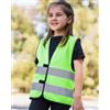 Korntex Gilet alta visibilità per bambini , regolabile, poliestere Personalizzate o neutre