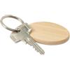Portachiavi Ovale Legno Blu Eco 6.2x3.4cm DPI Quality Personalizzate o neutre