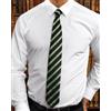 Premier Cravatta Uomo a Righe, 7,5x144cm, Poliestere Lavabile Personalizzate o neutre