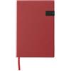 Taccuino A5 Lex nero con USB 16GB integrata, 96 fogli a righe Personalizzate o neutre