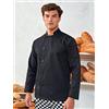 Premier Giacca Chef a manica lunga con 5 bottoni resistenti Personalizzate o neutre