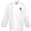 Premier EGOCHEF Giacca Chef Maniche Lunghe Bottoni Clip Personalizzate o neutre