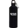 Borraccia Alluminio 500ml con Moschettone - Leggera e Pratica Personalizzate o neutre