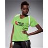James & Nicholson T-shirt running donna , V-neck, traspirante Personalizzate o neutre