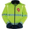 Rossini Trading FlashUp Giubbotto Alta Visibilità LED OSRAM, Softshell Giallo, Cat. 2 Personalizzate o neutre