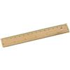 Righello in Bamboo Greta 15 cm doppia scala cm/pollici naturale Personalizzate o neutre