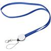 Lanyard Romario in ABS con cavo USB, USB-C, Micro USB, Lightning Personalizzate o neutre