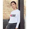 Awdis Just Ts Girlie Cross Back T-shirt UV40+ in cotone elasticizzato | Personalizzate o neutre