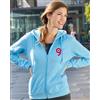 James & Nicholson JHK Promo Zip Hoody Lady Ash XS Donna 80% Cotone 20% Poliestere Personalizzate o neutre
