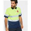 Roly Polaris Polo alta visibilità, tecnica, maniche corte Personalizzate o neutre
