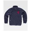 Workteam Pile uomo zip lunga, collo alto, 100% poliestere Personalizzate o neutre