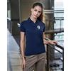 Teejays Polo Donna Luxury Sport Antracite, Leggera, Casual Fit Personalizzate o neutre