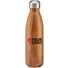 Thermos Acciaio Inox 500 ml Effetto Legno Doppia Parete robusta Personalizzate o neutre
