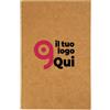Quaderno A6 GREENNOTE avorio, copertina carta riciclata 9x14cm Personalizzate o neutre