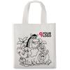 SHOOPIE Mini Shopper da Colorare con Pennarelli, TNT 20x22cm Personalizzate o neutre
