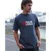 James & Nicholson Function-T T-shirt Uomo CoolDry Cotone-Poliestere, Traspirante Personalizzate o neutre