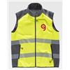 Workteam Gilet alta visibilità Workshell riflettente EN ISO 20471 Personalizzate o neutre