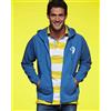 James & Nicholson Felpa Hooded Jacket 100% Cotone con Zip Cappuccio Raglan 300g/m² Personalizzate o neutre