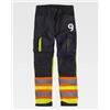 Workteam Pantalone Alta Visibilità WORKSAFE, Bicolore, Tasche Ginocchiere Personalizzate o neutre