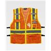 Workteam Gilet Alta Visibilità con Bande Rifrangenti Classe 2 Personalizzate o neutre