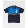 Workteam Polo manica corta bande riflettenti in poliestere Personalizzate o neutre