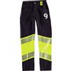 Workteam Pantaloni da Lavoro Elasticizzati, Riflettenti Personalizzate o neutre