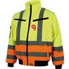 Workteam Giubbotto alta visibilità giallo certificato EN ISO 20471 Classe 3 Personalizzate o neutre