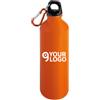 Borraccia Alum Drink 750ml alluminio lucido con moschettone Personalizzate o neutre