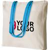 Borsa shopping Shelley in cotone 220gr colorata 38x42x8cm Personalizzate o neutre