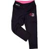 Workteam Leggins sportivi donna Push Up vita alta con tasca zip Personalizzate o neutre