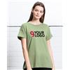Mantis T-shirt donna BOYFRIEND 100% cotone organico girocollo HGM Personalizzate o neutre