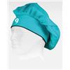 Workteam Cappello cucina Velcro con bordo a contrasto, taglia unica Personalizzate o neutre