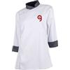 Workteam Casacca cuoco donna SIGLA nera, slim fit, traspirante, antimacchia Personalizzate o neutre
