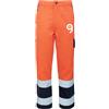 Rossini Trading Pantalone Invernale Alta Visibilità Bicolore CE EN20471 Reflame Personalizzate o neutre