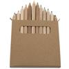 Set Matite Colorate Boys 12 pezzi in scatola naturale | Personalizzate o neutre