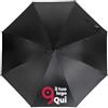 Ombrello automatico 190T, fibra vetro, Ø102 cm, nero Personalizzate o neutre