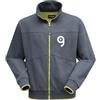 Rossini Trading Felpa Re-use Re-work zip, collo alto, cotone-poliestere bicolor Personalizzate o neutre