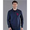 Black Spider Polo a maniche lunghe, cotone piqué 180g, vari colori Personalizzate o neutre