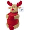 Peluche Cervo con coperta in pile Personalizzate o neutre