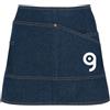 Roly Grembiule corto jeans Dacosta blu con 4 tasche, 100% cotone Personalizzate o neutre