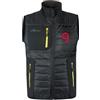 U-Power Gilet da lavoro imbottito Wall nero antivento Personalizzate o neutre