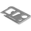 TOOLIE Set 11 Attrezzi in Acciaio Inox con Pouch PU, 35g, Silver Personalizzate o neutre