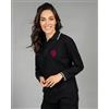 JRC Polo donna Savona cotone pettinato, manica lunga tricolore Personalizzate o neutre