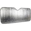 Parasole auto in PE bolle alluminio doppio lato, 130x60 cm, Argento Personalizzate o neutre