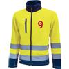 U-Power Giacca in pile alta visibilità Boing con zip Personalizzate o neutre